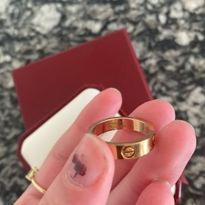 Size 8 Cartier Ring